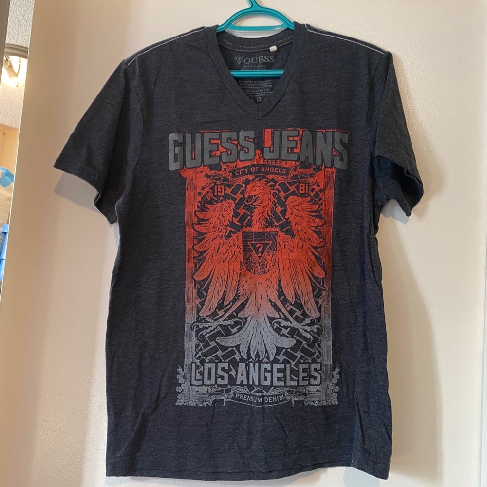 GUESS V-NECK T-SHIRT